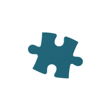 Puzzle Piece 3D dark